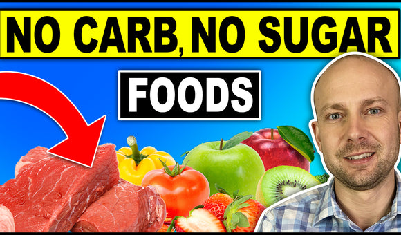 No Carb No Sugar Foods - Stop Insulin Resistance & Lose Belly Fat