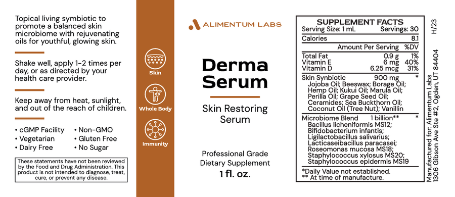 Derma Serum by Alimentum Labs - NuVision Health Center