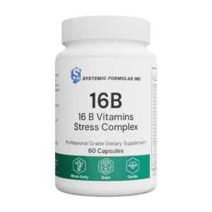 Systemic Formulas 16B - Vitamin B 16 Stress Complex - NuVision Health Center