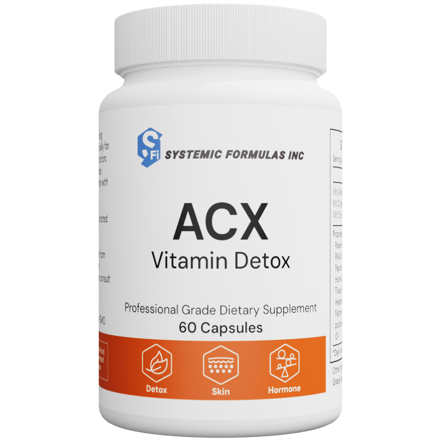 Systemic Formulas ACX - Vitamin Detox - NuVision Health Center
