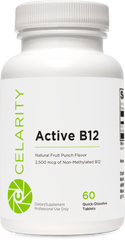 Active B12 by Celarity | 2,500 mg of Vitamin B12 for Fast Energy