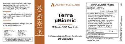 Terra uBiomic by Alimentum Labs | Soil Based Organism Probiotic - NuVision Health Center