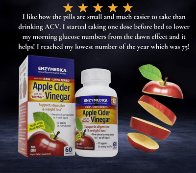 Apple Cider Vinegar Pills | ACV Capsules | 710mg