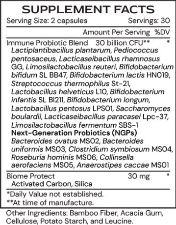 Immune uBiomic by Alimentum Labs | Immune Boosting Probiotic - NuVision Health Center