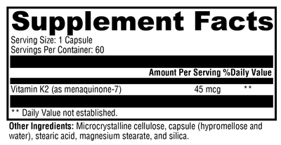 K2-45 by Xymogen | 60 Capsules - NuVision Health Center