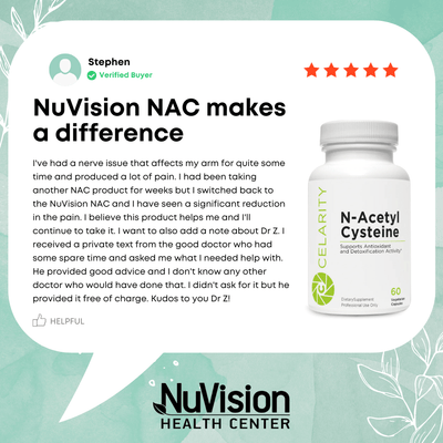 N-Acetyl Cysteine - NuVision Health Center