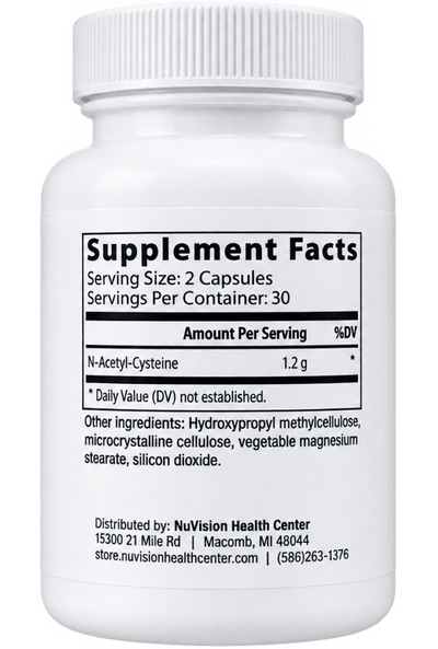 N-Acetyl Cysteine - NuVision Health Center