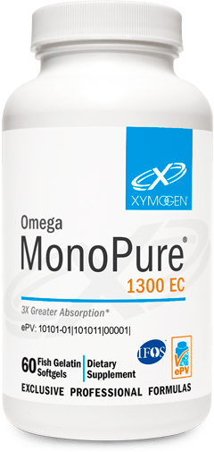 Omega MonoPure 1300 EC by Xymogen | Enhanced Monoglyceride Fish Oil - NuVision Health Center