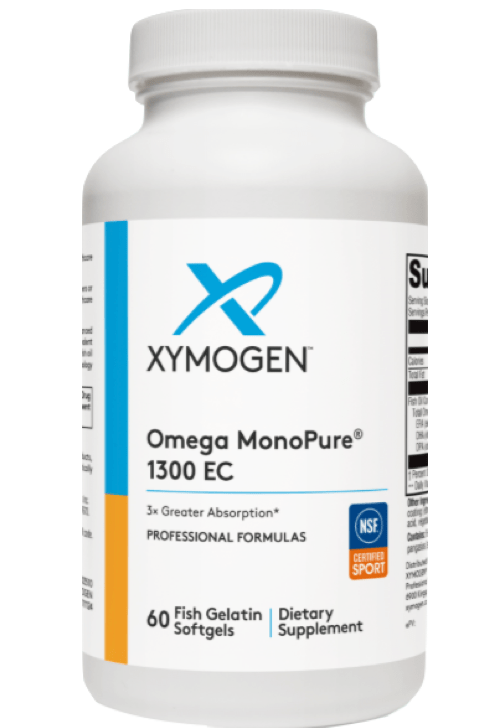 Omega MonoPure 1300 EC by Xymogen | Enhanced Monoglyceride Fish Oil - NuVision Health Center
