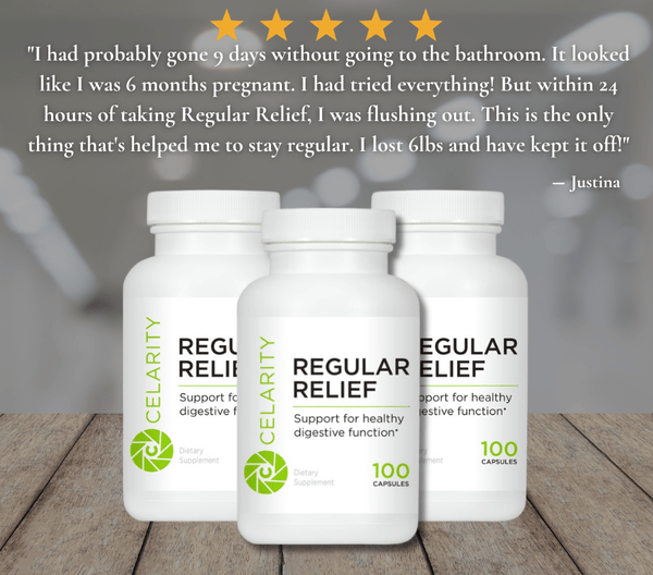 Regular Relief by Celarity Gentle Relief from Constipation NuVision