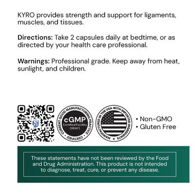 Systemic Formula KYRO - Muscle-Tissue-Ligament - NuVision Health Center