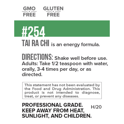Systemic Formula Tai-Ra-Chi - NuVision Health Center