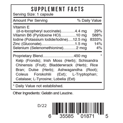 Systemic Formula TMI - Thyroid Metabolism + Iodine - NuVision Health Center