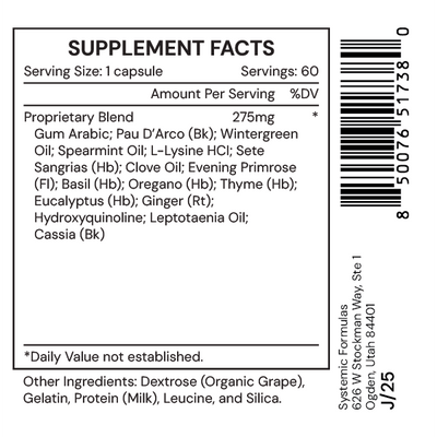 Systemic Formulas #4 - FungDX - NuVision Health Center