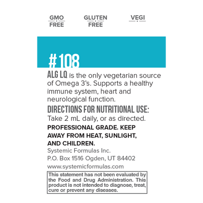 Systemic Formulas ALG - NuVision Health Center