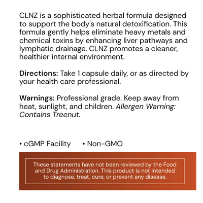 Systemic Formulas CLNZ - Chelator - NuVision Health Center
