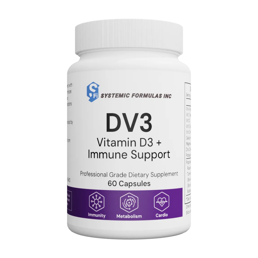 Systemic Formulas DV3 - D3 + K2 - NuVision Health Center