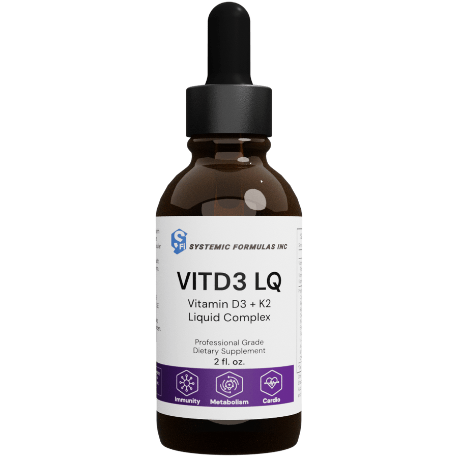 Systemic Formulas VitD3 LQ - NuVision Health Center