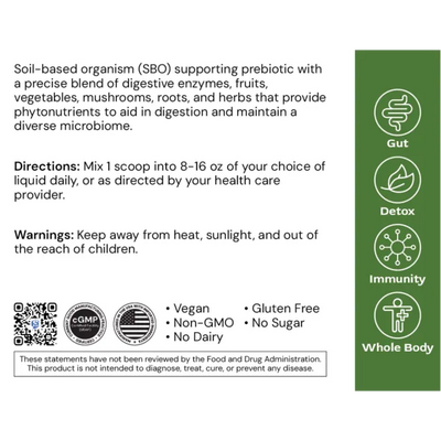 Terra Superfood by Alimentum Labs | Soil-based Terrain Health Prebiotic - NuVision Health Center
