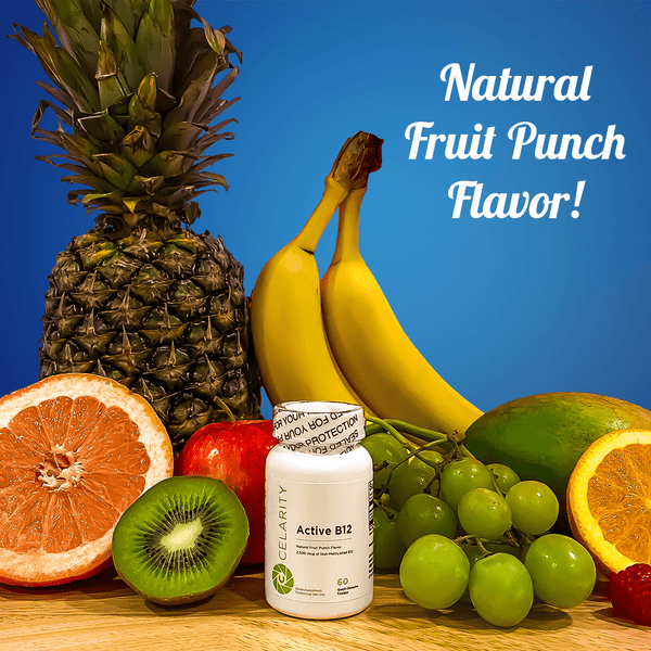 Active B12 by Celarity 2,500 mcg of Vitamin B12 for Fast Energy