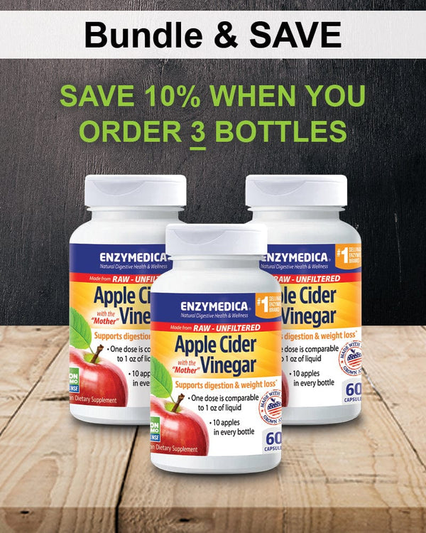Apple Cider Vinegar Pills with Mother ACV Pills 60 Capsules