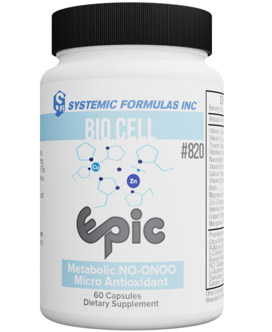 EPIC by Systemic Formulas - Metabolic NO-ONOO Micro Antioxidant - NuVision Health Center