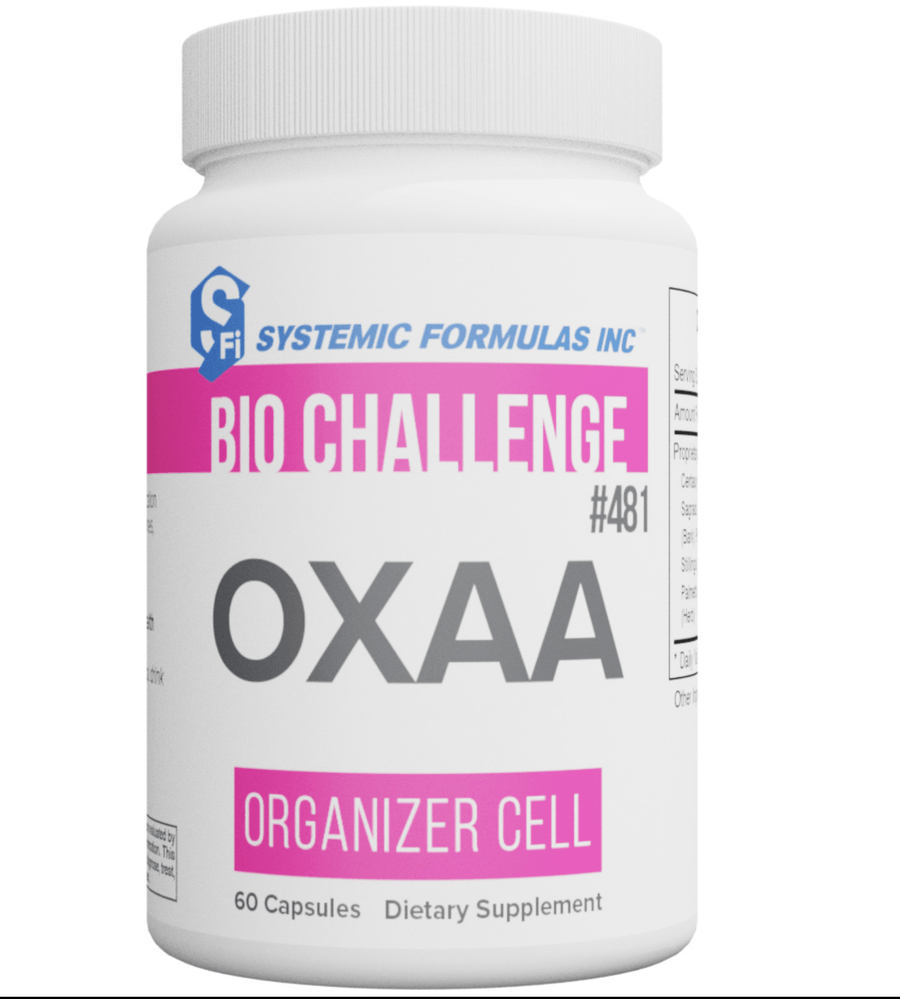 Systemic Formulas OXAA Organizer Cell - NuVision Health Center
