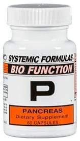 Systemic Formulas P - Pancreas - NuVision Health Center