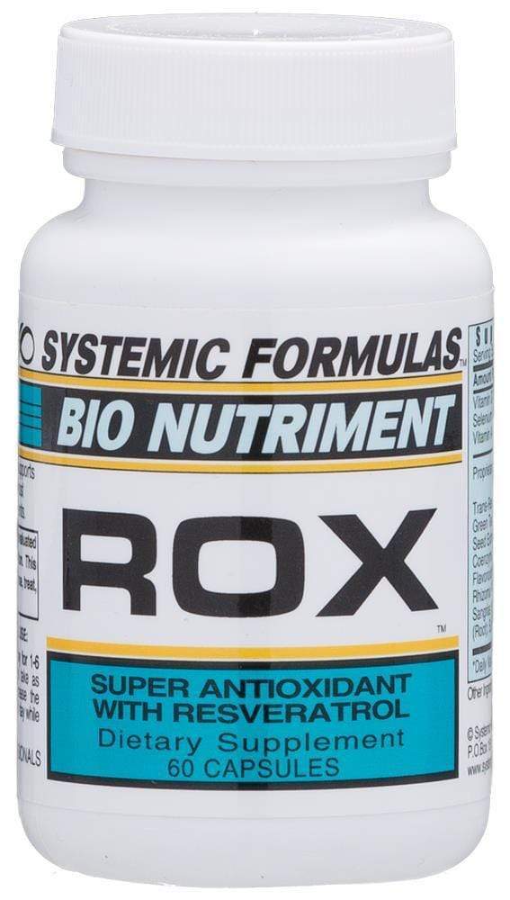 Systemic Formulas ROX - Super Antioxidant with Reservatol - NuVision ...