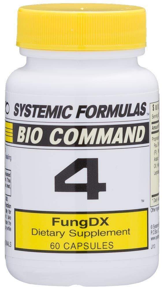 Systemic Formulas #4 FungDx | Cellular Cleanser and Toxin Eliminator ...