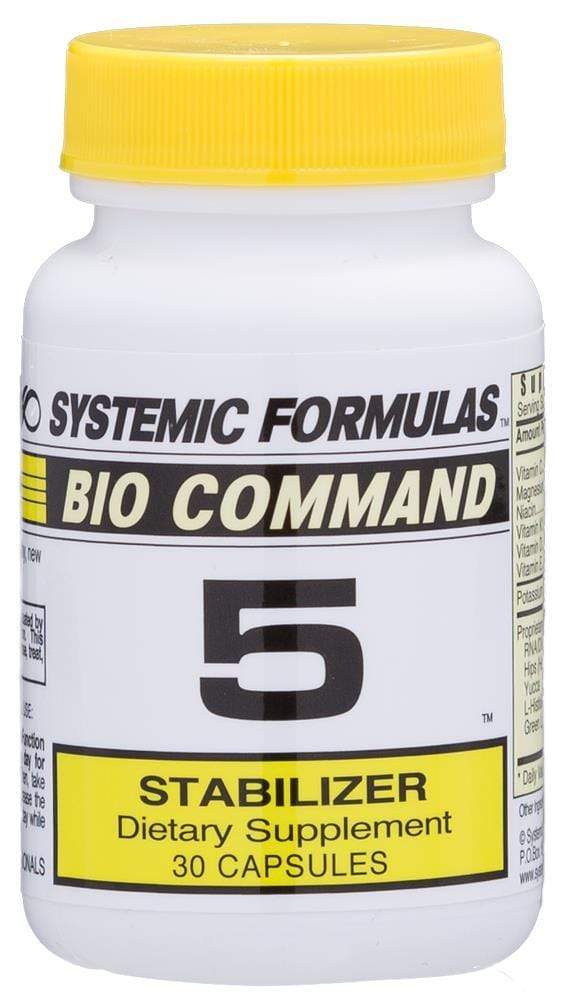 Systemic Formulas #5 Stabilizer - For Healthy Cell Production ...