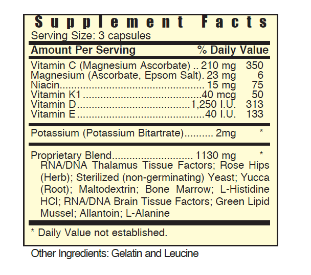 Systemic Formulas #5 - Stabilizer - NuVision Health Center