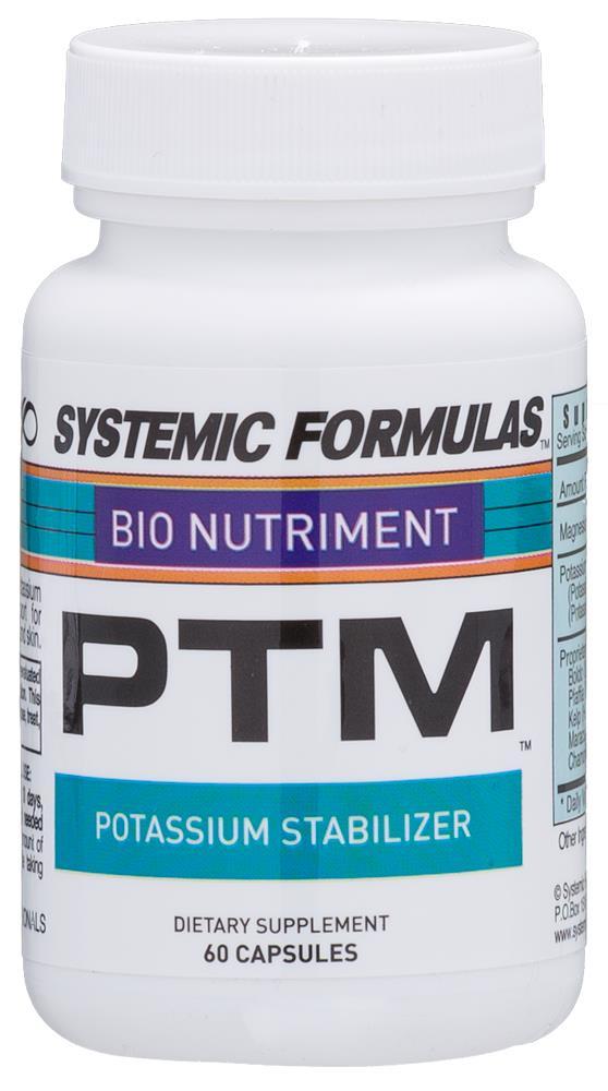 Systemic Formulas PTM - Potassium Stabilizer - NuVision Health Center
