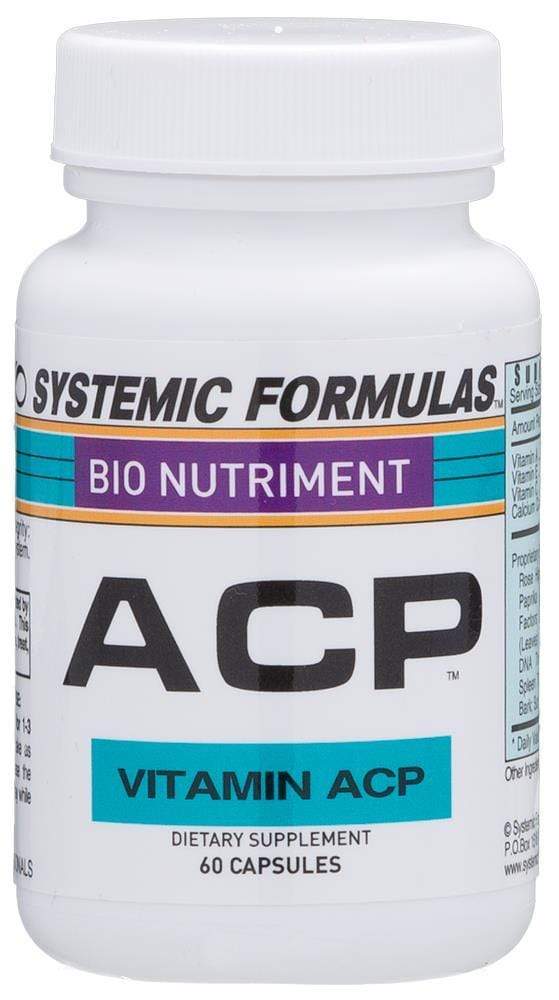 Systemic Formulas Website Systemic Formulas Vitamin ACP - NuVision Health Center